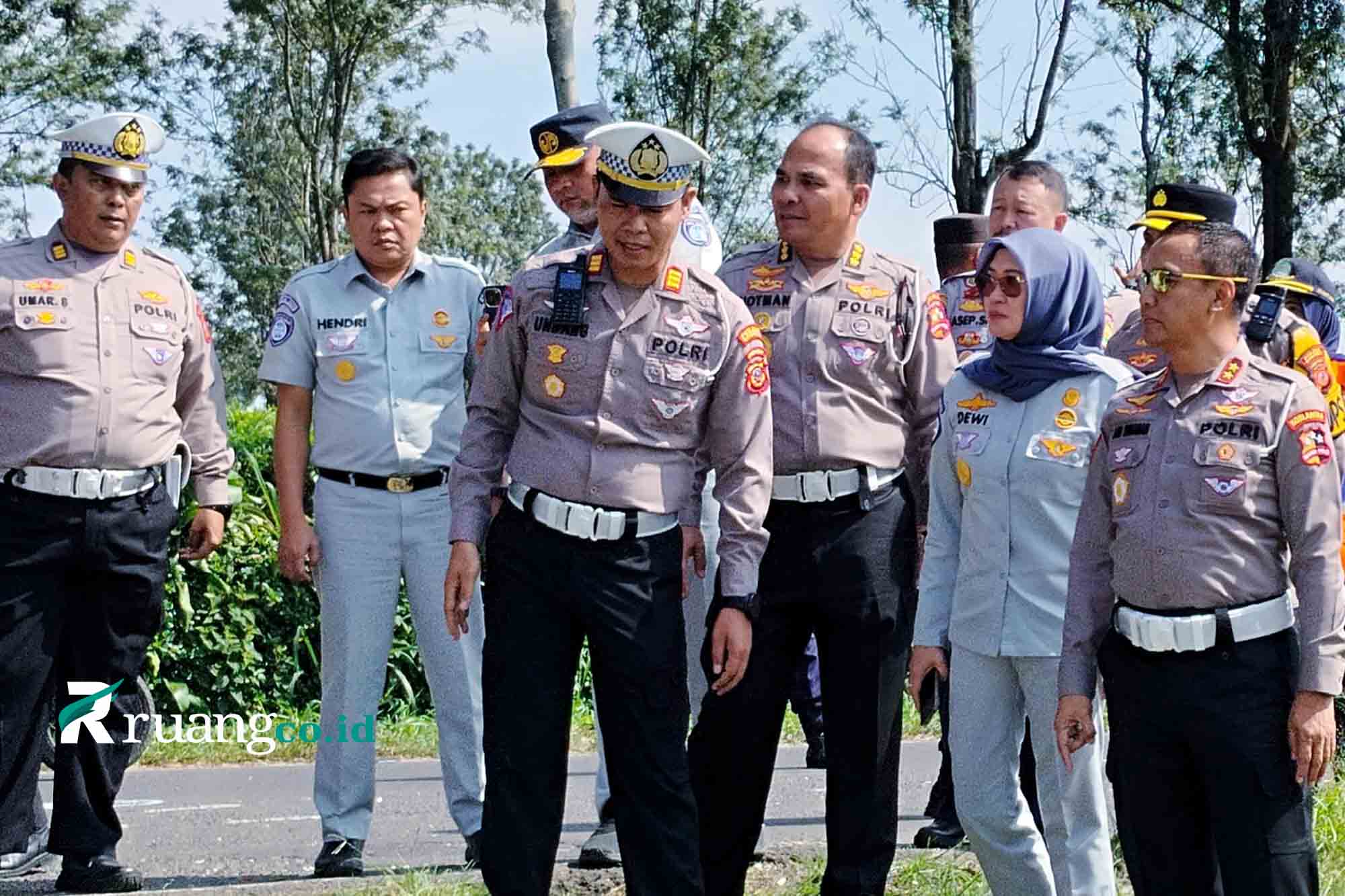 Jasa Raharja Tinjau TKP Kecelakaan Bus