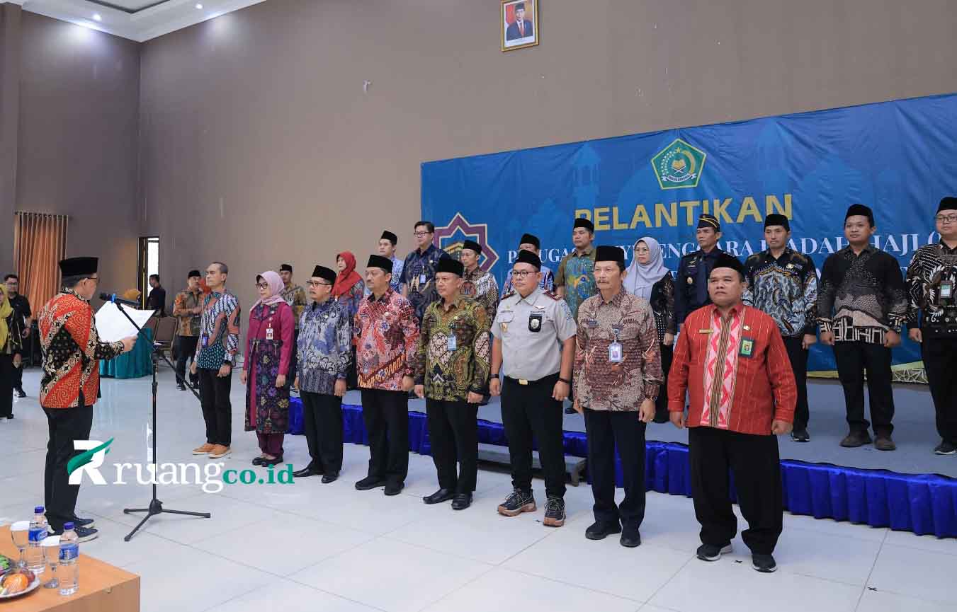 pelantikan petugas haji indonesia
