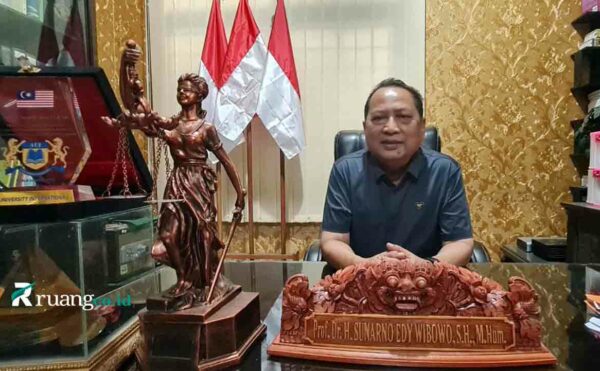 Pakar Hukum Prof Sunarno Edy Wibowo