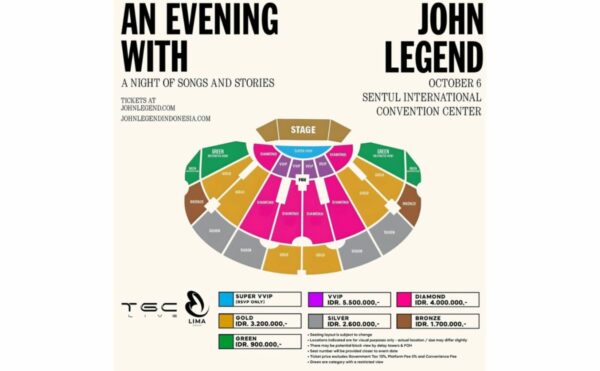 Tiket Konser John Legend