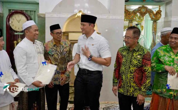 Menteri Agraria dan Tata Ruang/Kepala Badan Pertanahan Nasional (ATR/BPN), Agus Harimurti Yudhoyono