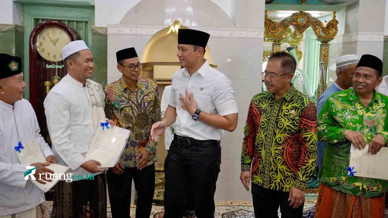 Menteri Agraria dan Tata Ruang/Kepala Badan Pertanahan Nasional (ATR/BPN), Agus Harimurti Yudhoyono