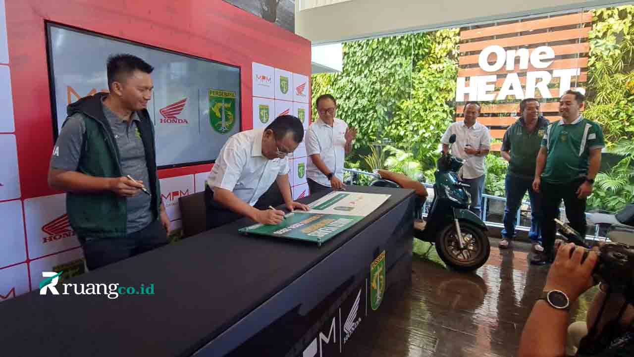 kerjasama mpm honda dan persebaya