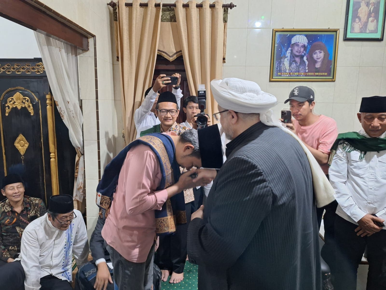 Cicit Syekh Abdul Qadir Al Jailani, Syekh Ammar Azmi Al Rafati Al Jailani Al Hasani Restui Muhammad (Gus) Fawait Jelang pendaftaran Pilkada 2024