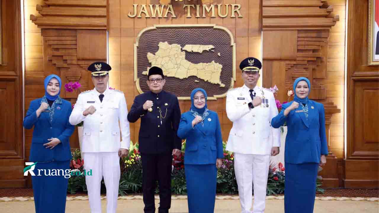 Dua pejabat dari pemerintahan pusat dilantik PJ Gubernur Jawa Timur jadi Pj walikota Malang dan PJ Bupati Magetan