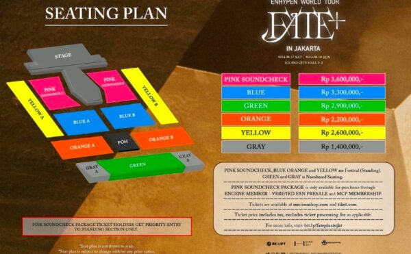 Harga Tiket Konser Enhypen