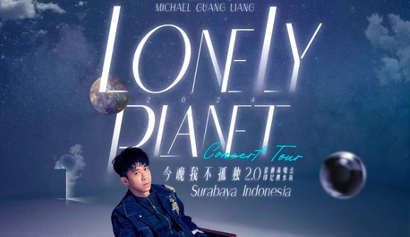 Poster Konser Michael Guang Liang di Surabaya