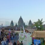 Pasar Kangen 2024 dengan Latar Candi Prambanan