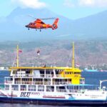 Latihan Gabungan BASARNAS Karuna Nisevanam Top Drill Exercise 2024 di perairan Selat Bali