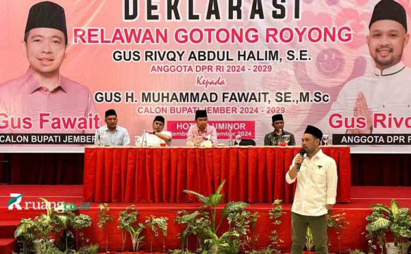 Pepabri dukun Gus Fawait Dalam Pilbub Jember