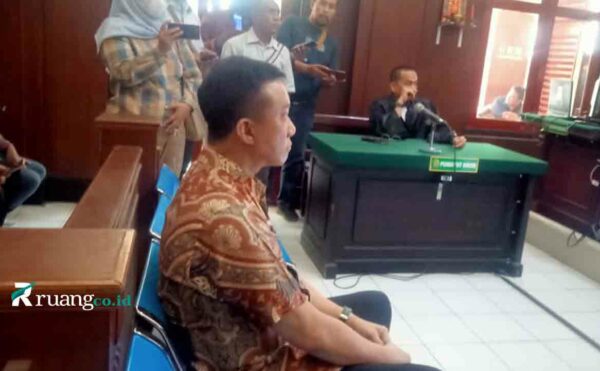 Akibat perbuatan tidak menyenangkan Heru Herlambang Dituntut 9 Bulan Penjara