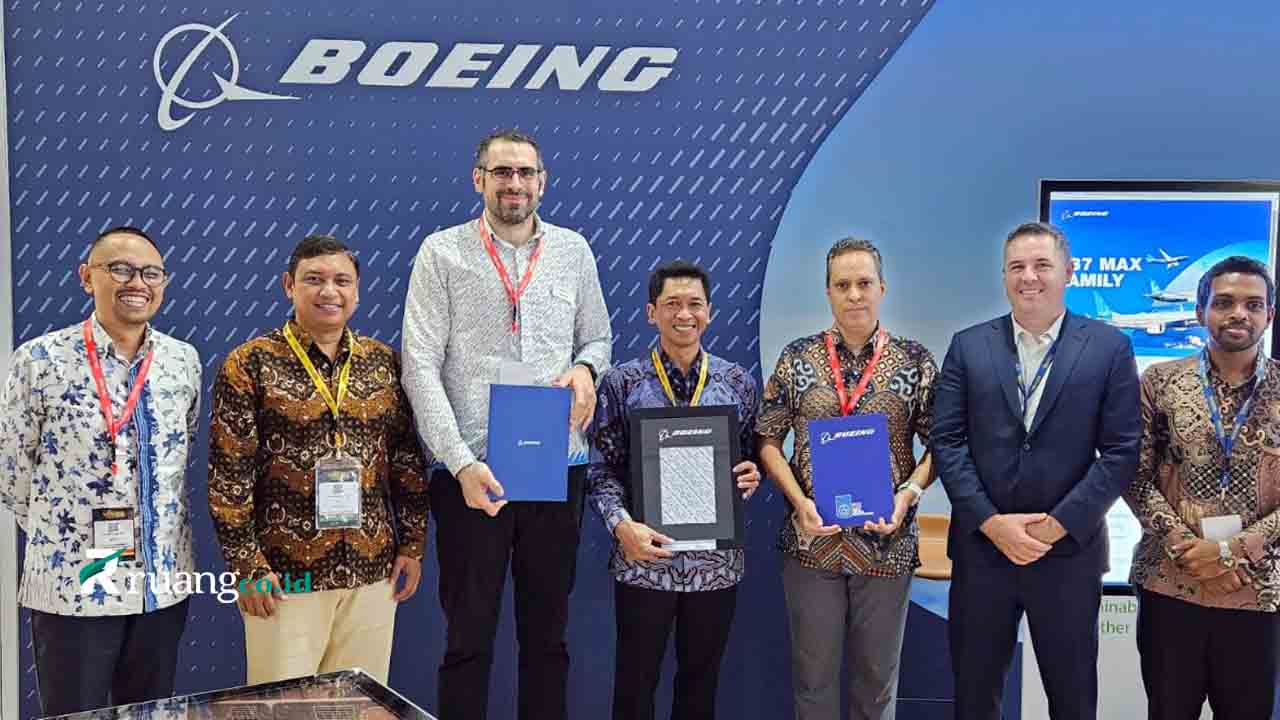 ITS dan Boeing Indonesia penandatanganan MoU