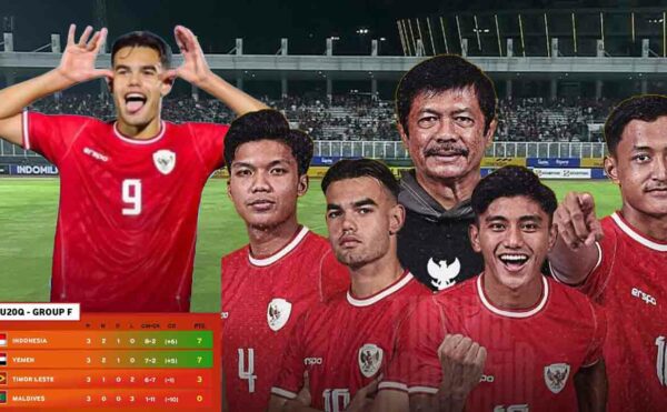 Indonesia U-20 lolos Kualifikasi Piala Asia U-20 2025