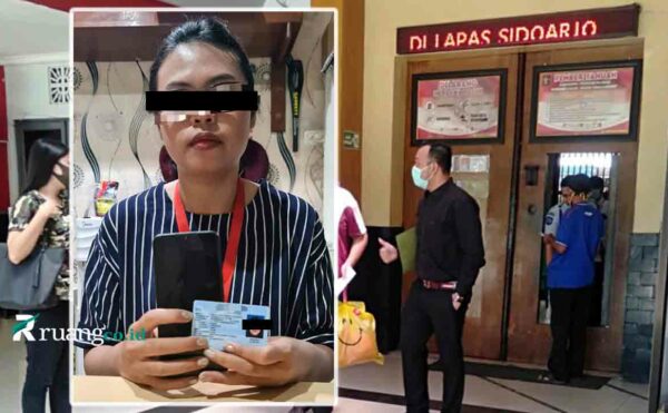 Ibu Muda di Sidoarjo Nekat Selundupkan Smartphone ke Lapas