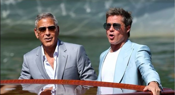 Goerge Clooney dan Brad Pitt