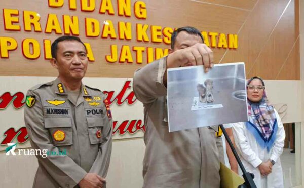 Polisi umumkan temuan kerangka manusia