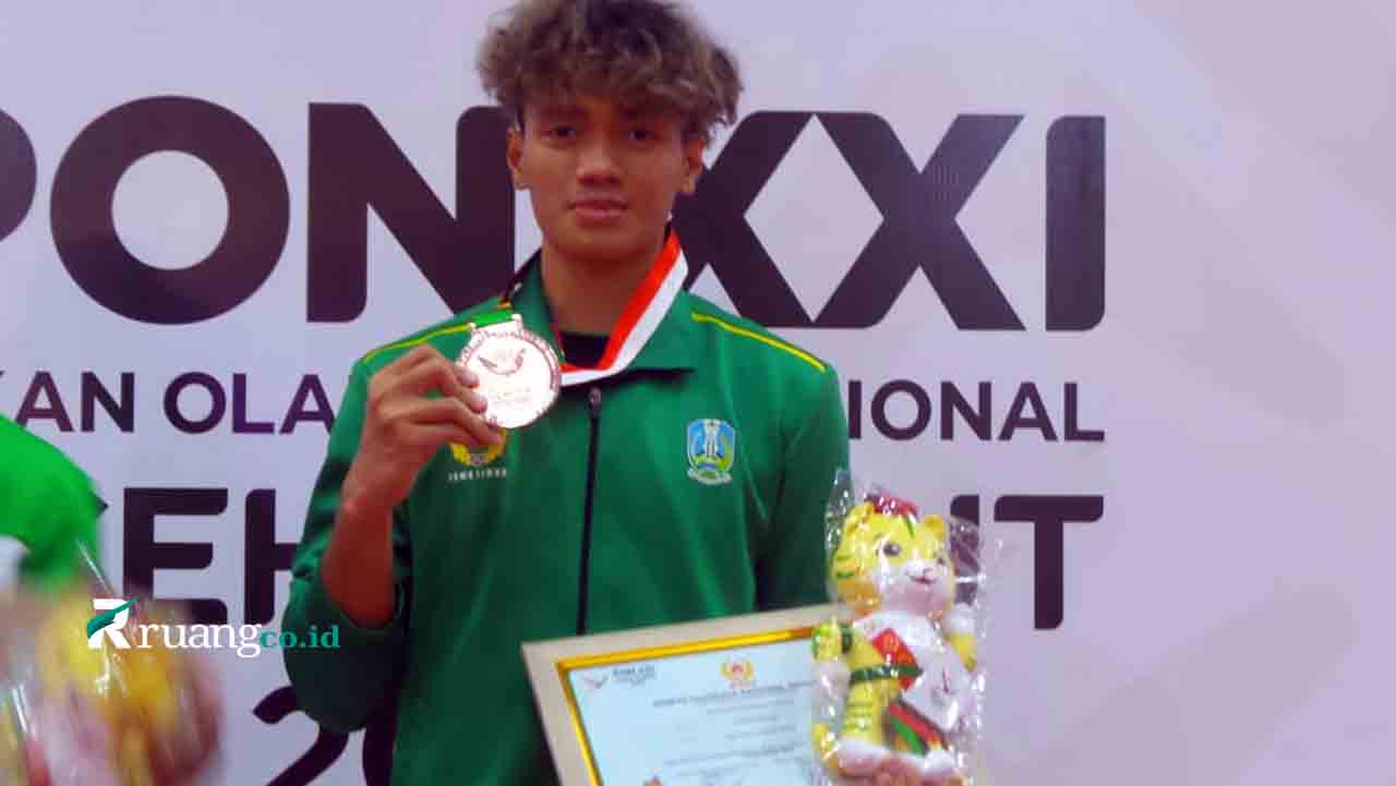 Debut Manis Atlet Muda Jatim di PON XXI 2024: Sulthan Ahmed Yassin Bagdadi Raih Perunggu di Kickboxing