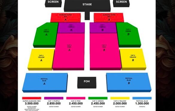 Panggung dan Tiket Konser Ailee di Jakarta