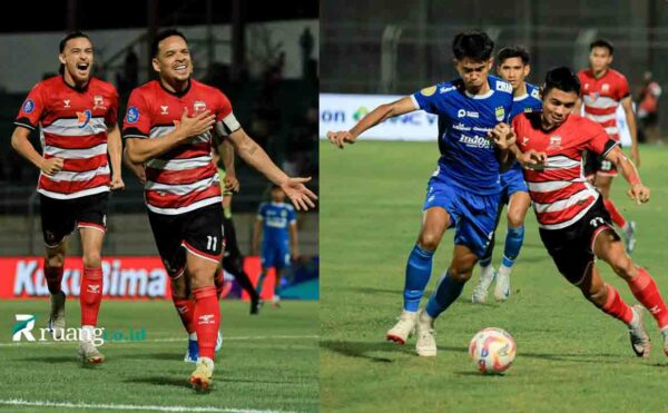 Madura United ditahan Persib bandung 2 - 2