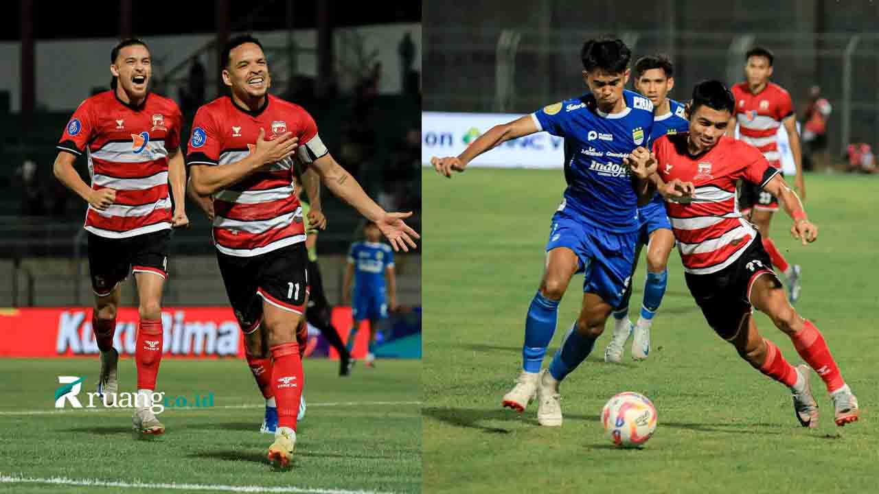 Madura United ditahan Persib bandung 2 - 2