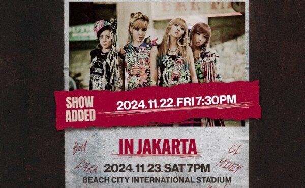 Konser 2NE1 di Jakarta akan tambah satu hari