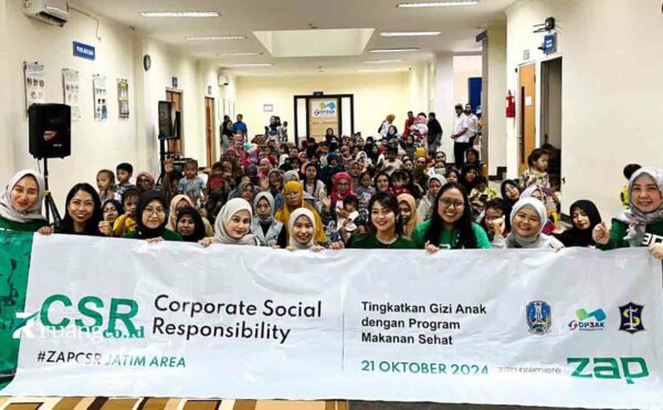 Program CSR ZAP Klinik Peduli Stunting di Surabaya