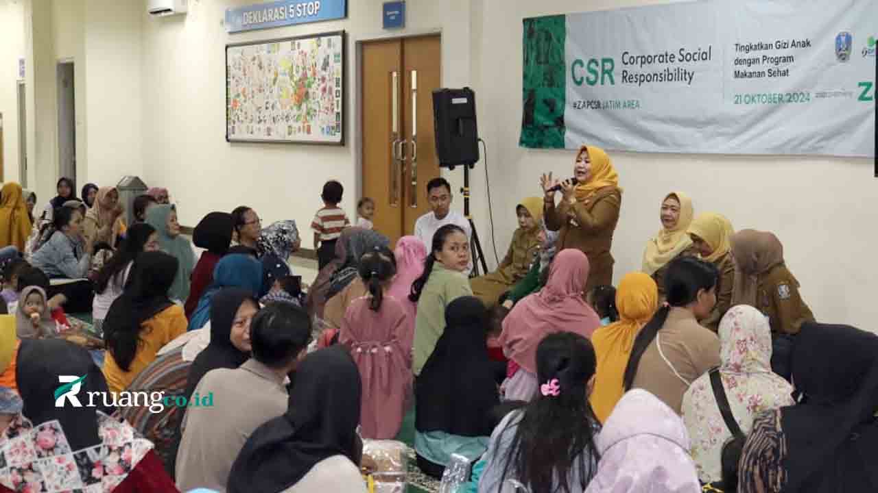 Program CSR ZAP Klinik Peduli Stunting di Surabaya