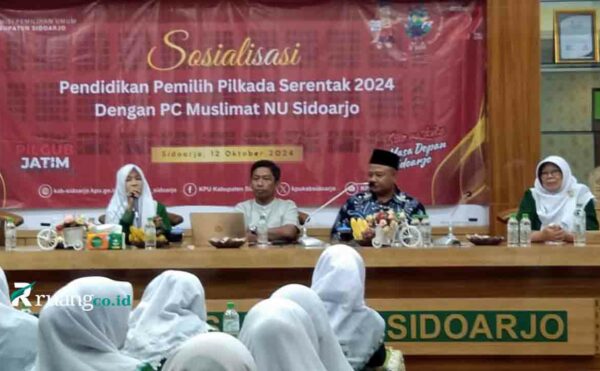 KPU Sidoarjo Sosialisasi anti money politic