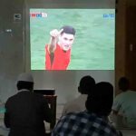 Nobar Timnas Indonesia vs China di Masjid Al-Haq