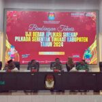 KPU Sidoarjo Uji coba SIREKAP