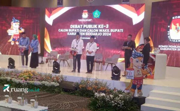 Debat Pilkada ketiga Sidoarjo 2024