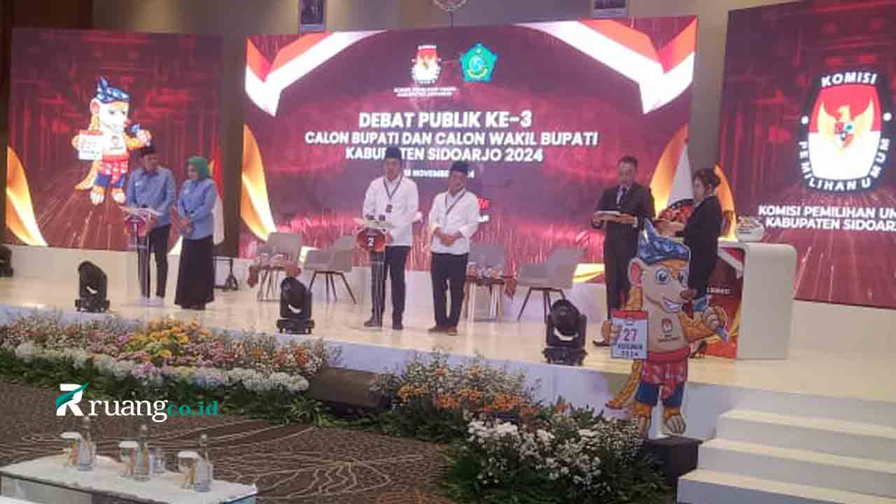 Debat Pilkada ketiga Sidoarjo 2024