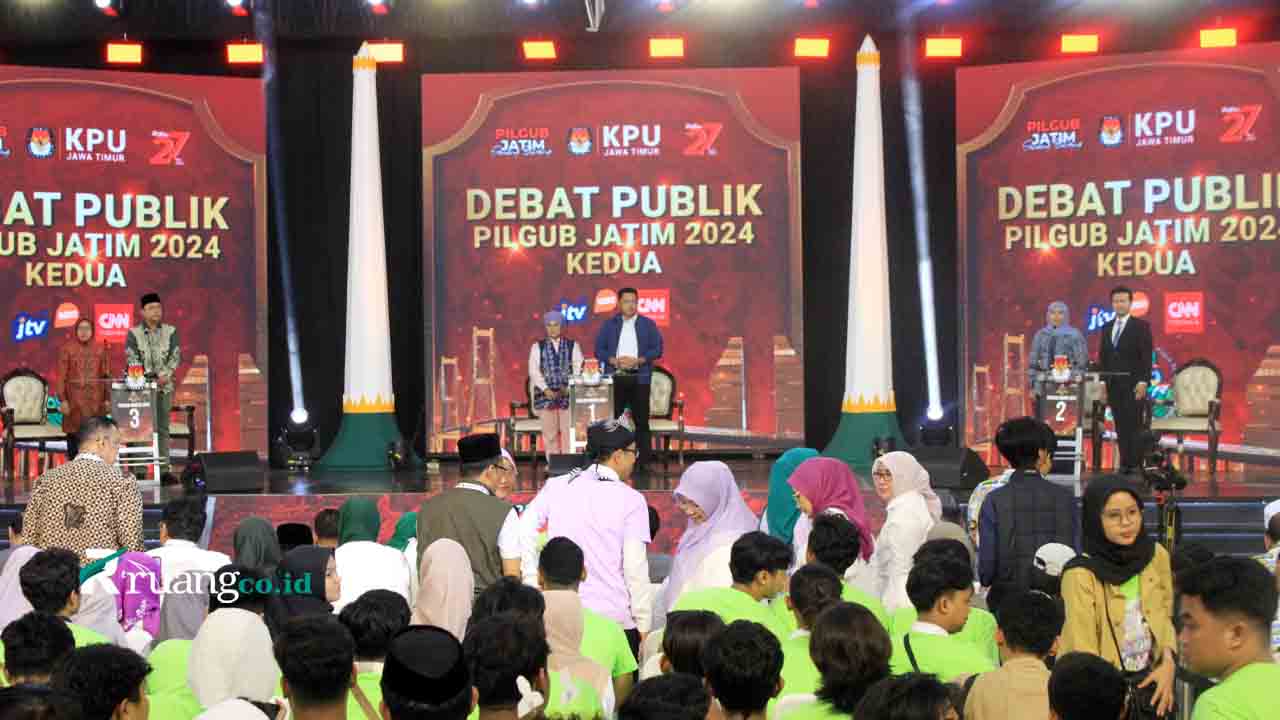 Debat kedua Pilgub Jatim 2024