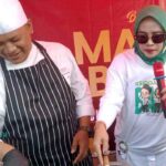 Cawabup Mimik jadi chef dadakan