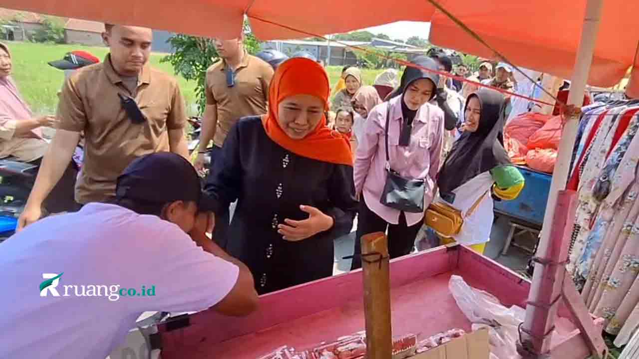 Khofifah Pasar Jumat Legi Sukodono