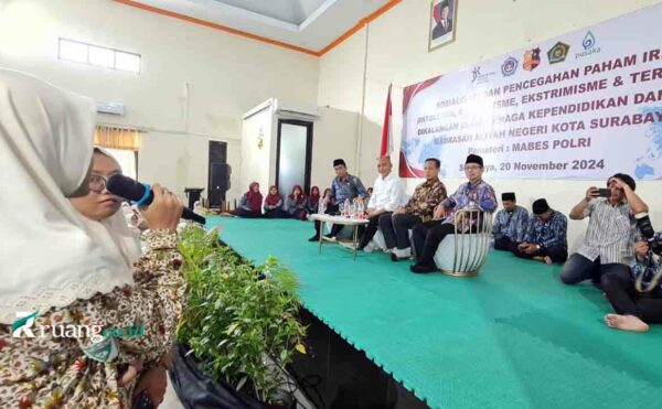 sosialisasi Pencegahan radikalisme di sekolah MAN Kota Surabaya