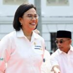 Sri Mulyani memberikan pidato di CEO Banking Forum 2023 membahas prinsip prudent atau kehati-hatian dalam perbankan.