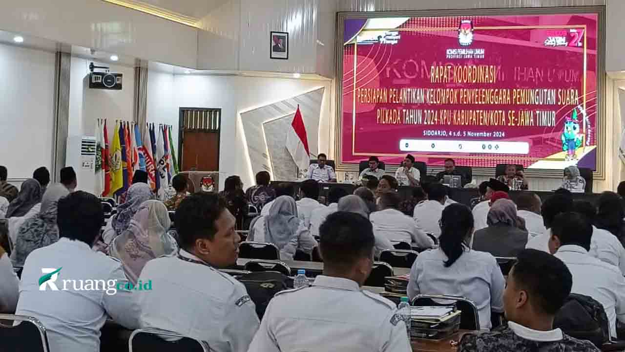 sortir surat suara Pilbup Sidoarjo