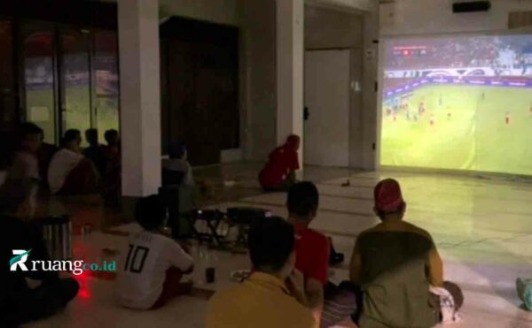 Indonesia vs Myanmar Nobar Masjid Al-Haq