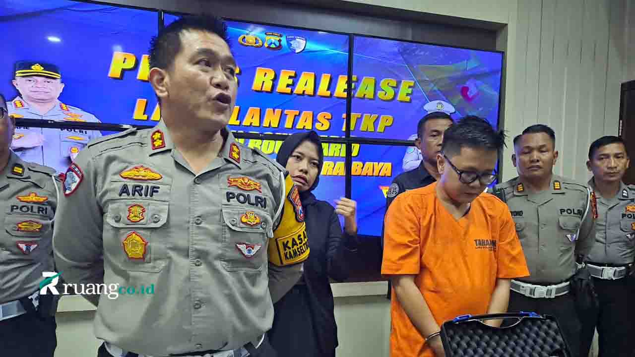 Septian Uki Wijaya pelaku Tabrak lari Kenjeran