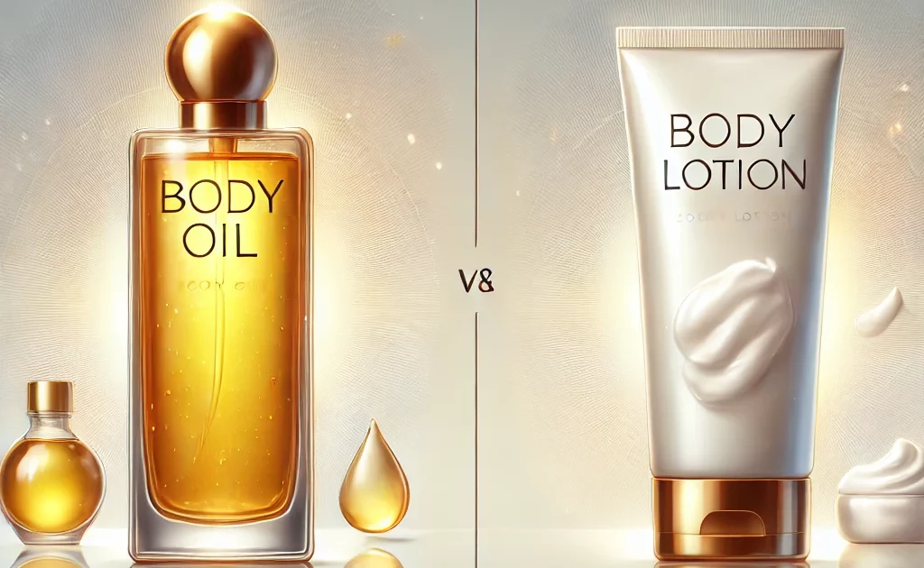 Body Oil vs Body Lotion