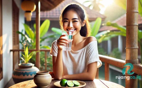 manfaat minum air putih di pagi hari