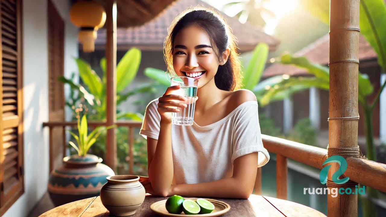 manfaat minum air putih di pagi hari