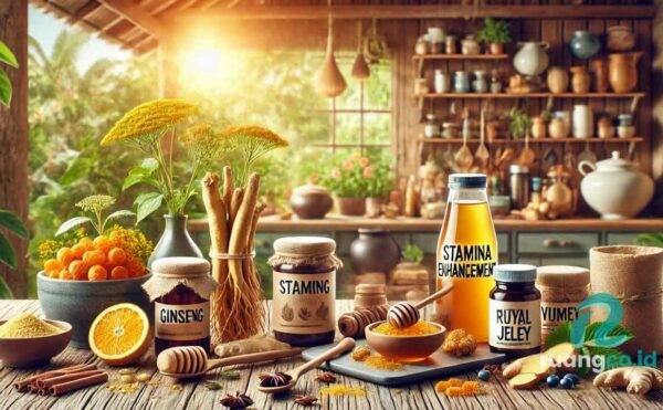 Obat setelan campuran untuk stamina