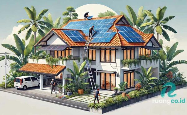 panduan pemasangan tenaga surya untuk rumah modern