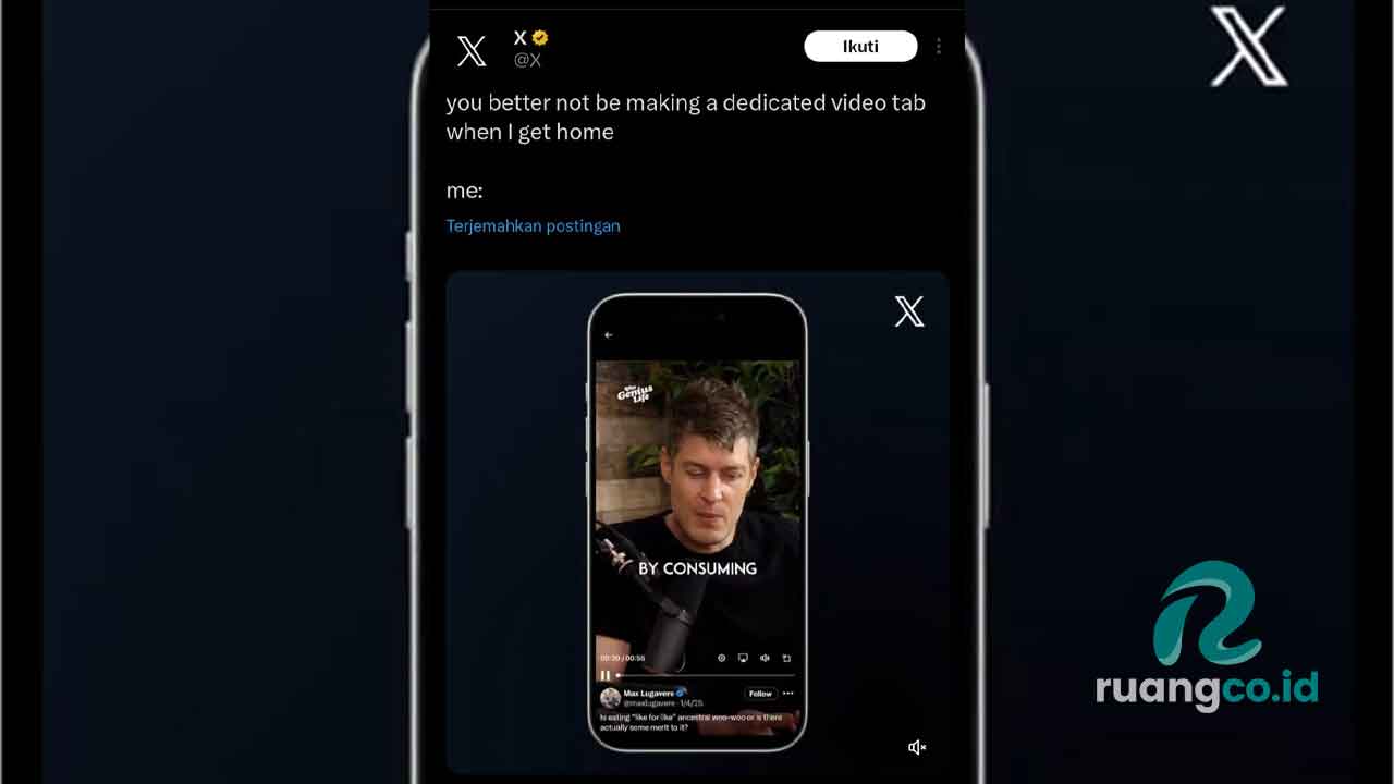 X dan BlueSky rilis feed video vertikal