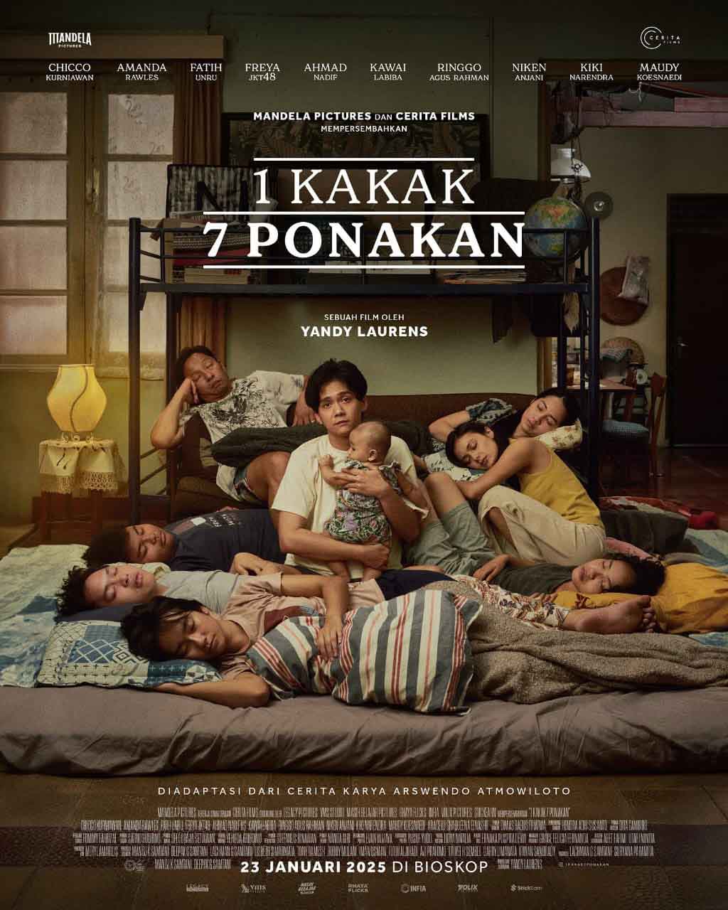 Chicco Kurniawan film 1 Kakak 7 Ponakan