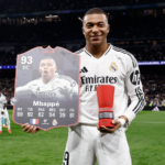 Mbappe menjadi pemain terbaik laliga Januari 2025. (c) Real Madrid Official