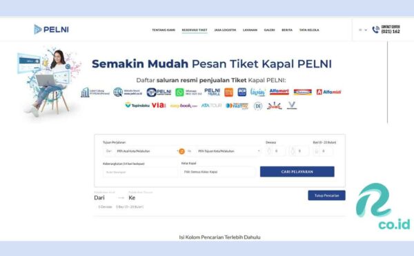 Tiket kapal ferry untuk mudik Lebaran 2025