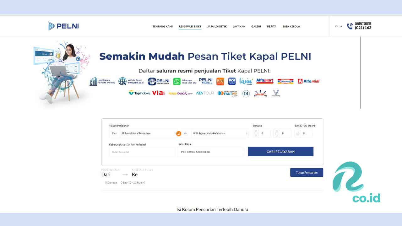 Tiket kapal ferry untuk mudik Lebaran 2025